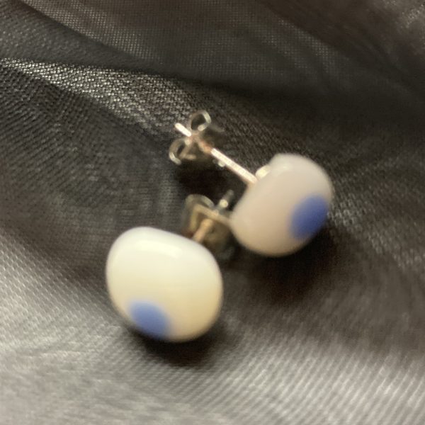 Handmade Glass Studs from Ireland - Image 2